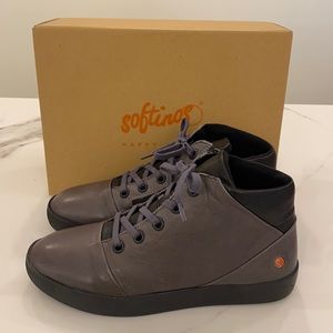 Softinos Shay Sneaker - Grey/Black NWT
